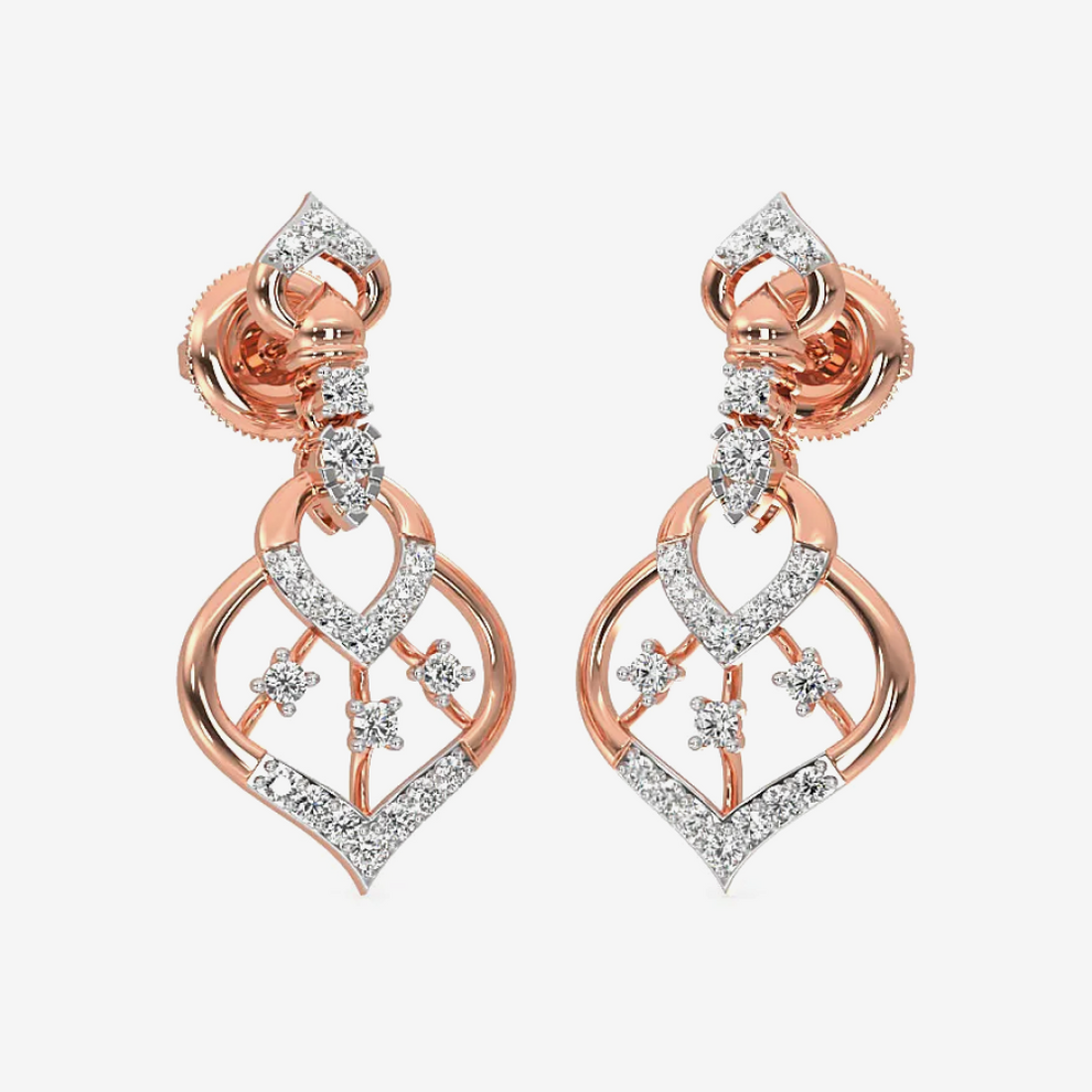 Gold & Diamond Bloom Zirconia