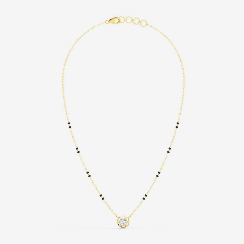 Golds With Diamonds Necklaces